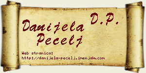 Danijela Pecelj vizit kartica